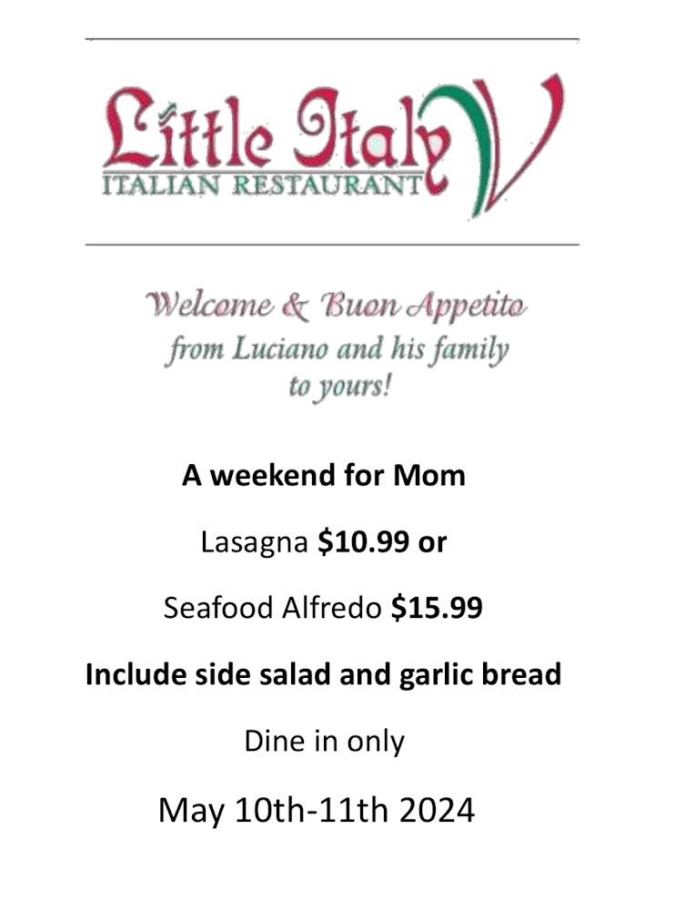 Little Italy V Menu image 3